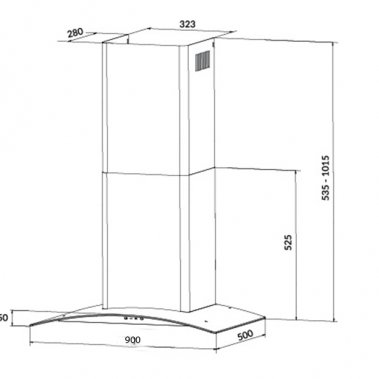 MÁY HÚT MÙI EUROSUN EH-90K21B