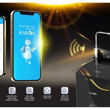 Máy lọc nước nóng lạnh Karofi KAD-D68