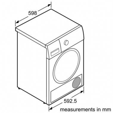 Máy Sấy Quần Áo Bosch WTB86201SG