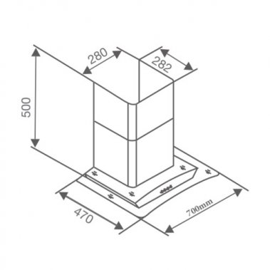 Máy hút khử mùi Canzy CZ 3970Q / CZ 3990Q