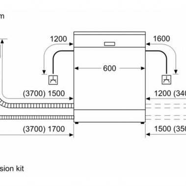MÁY RỬA BÁT BOSCH SMS2IVI61E SERIE 2 - CẢI TIẾN HIỆN ĐẠI