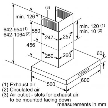 MÁY HÚT MÙI GẮN TƯỜNG BOSCH HMH.DWB06W850B 60CM