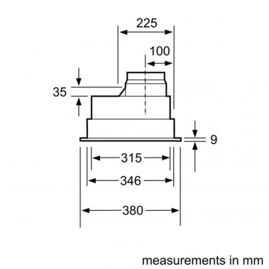MÁY HÚT MÙI ÂM TỦ HMH.DHL755BL 73CM