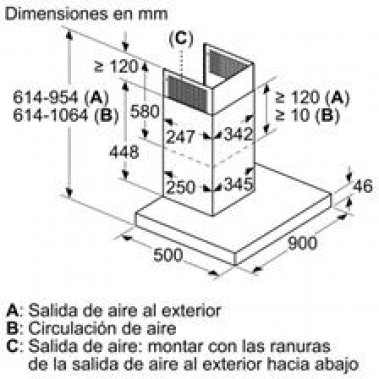Máy Hút Mùi Bosch DWB97JP50