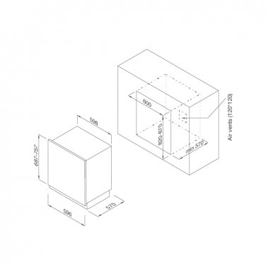 Máy rửa chén MDW14-B09FI