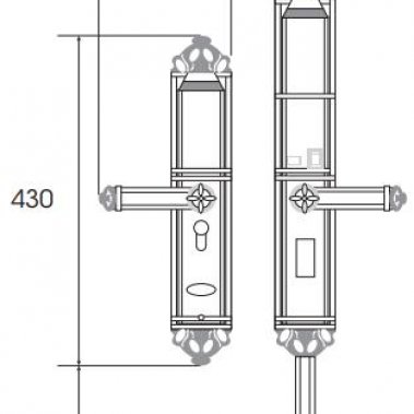 Khóa vân tay DEMAX EL821 AC - APP WIFI