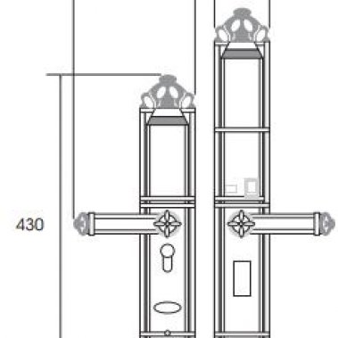 Khóa vân tay DEMAX EL822 AC - APP WIFI