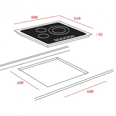 Bếp điện Teka TB 6310 40239034