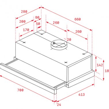 Máy hút mùi Teka TLR2 72 SS 113070002