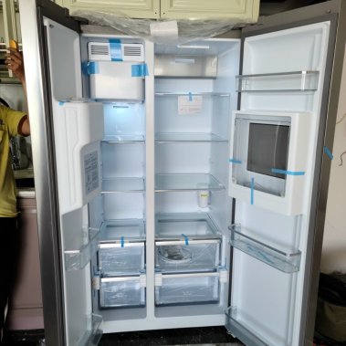 Tủ Lạnh Side By Side KAFF KF-BCD606MBR