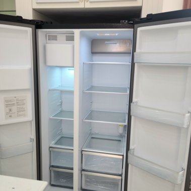 TỦ LẠNH SIDE BY SIDE KAFF KF-SBS600GLASS