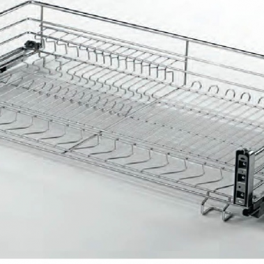 Rổ chén dĩa ray giảm chấn bắt mặt hộc Higold 303601, 303602, 303603