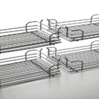 Kệ kéo 2 tầng inox Higold 401005, 401006, 401008 