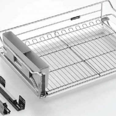 Rổ xoong nồi ray giảm chấn bắt mặt hộc inox 304 303331, 303332, 303334, 303335 Higold