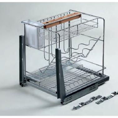 Kệ gia vị giảm chấn 450mm Higold 306051