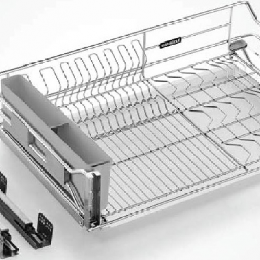 Rổ chén, dĩa, ray giảm chấn bắt mặt hộc inox 304 303321, 303322, 303324, 303325 Higold