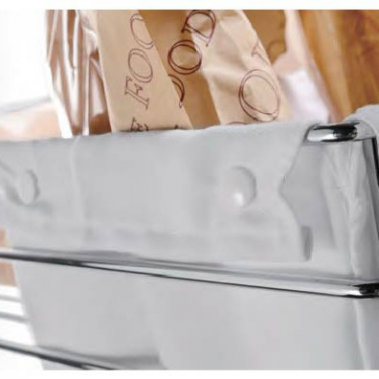 Kệ gia vị + bánh mì ray giảm chấn inox 304 306012 Higold