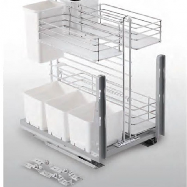 Kệ gia vị dụng cụ god ray giảm chấn inox 304 306063 Higold