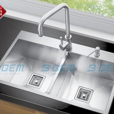 Vòi rửa chén nóng lạnh cao cấp B-Gem B-S02