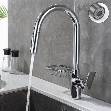 CTKM Vòi Rửa Chén Nóng Lạnh Dây Rút Cao Cấp B-Gem BG-V01