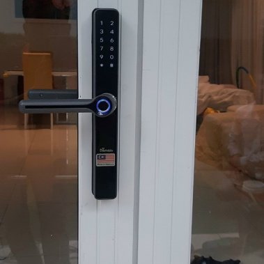 Khóa thông minh DEMAX SL102 cho cửa nhôm, cửa sắt, inox, xingfa, cửa nhựa