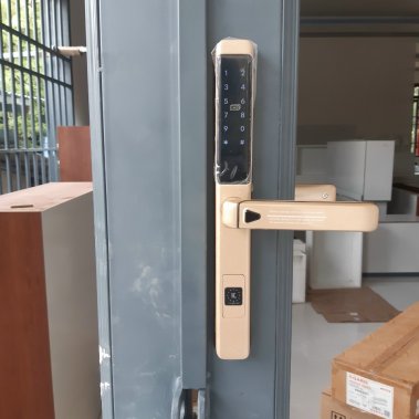 Khóa cửa nhôm xingfa Kassler KL-599 LX CHAMPAGNE APP