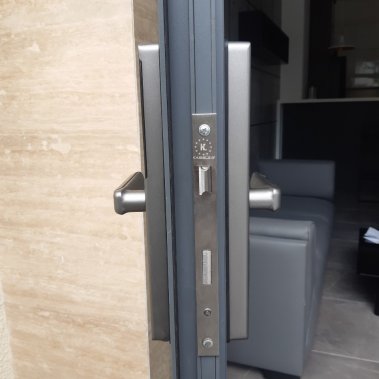 Khóa cửa nhôm xingfa Kassler KL-599 LX GRAY APP