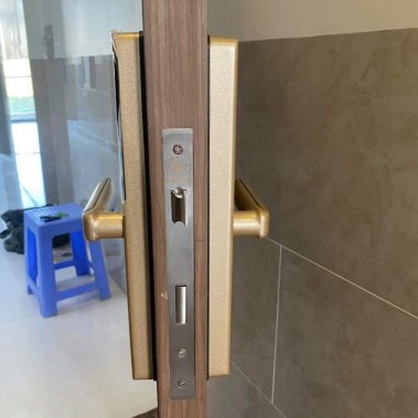 Khóa cửa nhôm xingfa Kassler KL-599 LX CHAMPAGNE APP