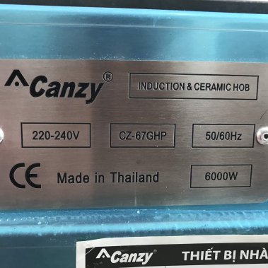 Bếp điện từ Canzy CZ 67GHP