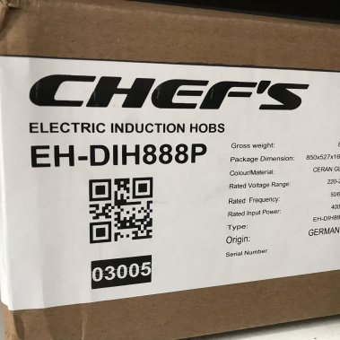 CTKM Bếp từ đôi Chefs EH-DIH888P - Tặng Bộ Nồi