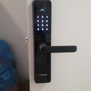 Khóa Vân Tay Kaimi BTM101 Màu Viền Đen