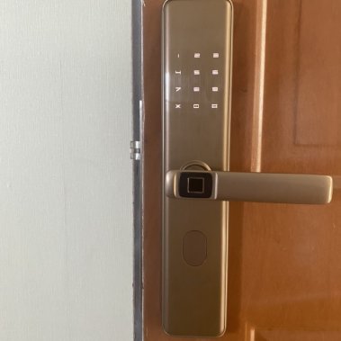 Khóa Cửa Vân Tay BOSCH ID 30B AMBER GOLD - APP (Vàng đồng)