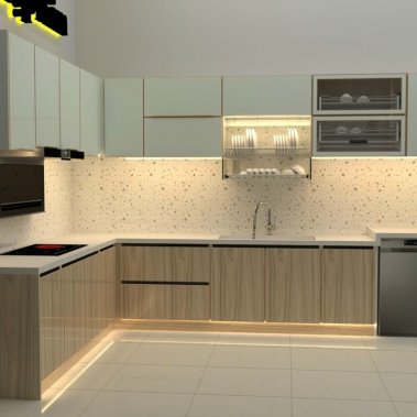 TỦ BẾP HỢP KIM NHÔM