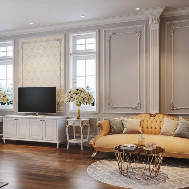 NỘI THẤT PHÒNG NGỦ 08 - PHONG CÁCH TÂN CỔ ĐIỂN