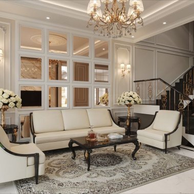 NỘI THẤT PHÒNG KHÁCH 03 - PHONG CÁCH INDOCHINE