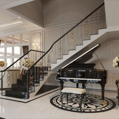 NỘI THẤT PHÒNG KHÁCH 03 - PHONG CÁCH INDOCHINE