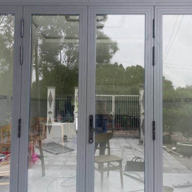 Khóa cửa nhôm xingfa chống nước Demax SL506 BL