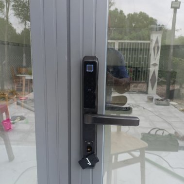 Khóa cửa nhôm xingfa chống nước Demax SL506 BL