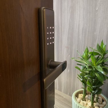 Khóa Cửa Vân Tay BOSCH ID 30B AMBER GOLD - APP (Vàng đồng)