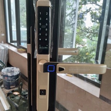 Khóa cửa nhôm xingfa Kassler KL-599 LX CHAMPAGNE APP