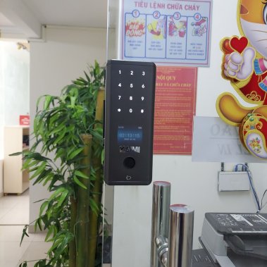 Khóa Thông Minh Cửa Kính CK103 Có Chìa Cơ Dự Phòng