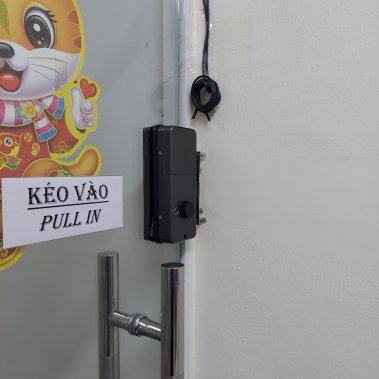 Khóa Thông Minh Cửa Kính CK103 Có Chìa Cơ Dự Phòng