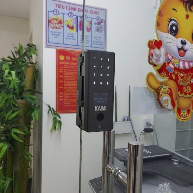 Khóa Thông Minh Cửa Kính CK103 Có Chìa Cơ Dự Phòng