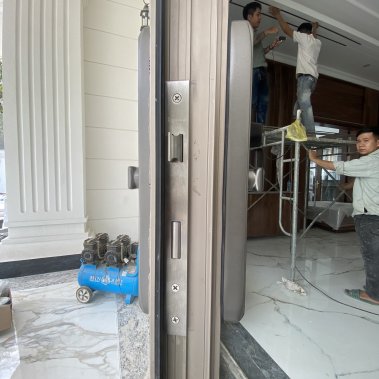 Khóa cửa nhôm xingfa chống nước Demax SL506 AG