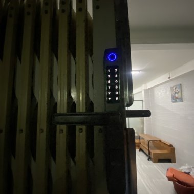 Khóa vân tay chống nước cửa nhôm xingfa, cửa sắt DEMAX EL101 SV