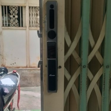 Khóa vân tay chống nước cửa nhôm xingfa, cửa sắt DEMAX SL588 SD - Cửa Lùa