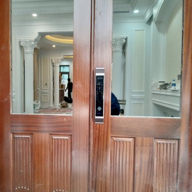 KHOÁ VÂN TAY THÔNG MINH SHARP S9-FV CÀ PHÊ (BROWN)