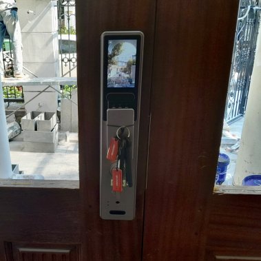 KHOÁ VÂN TAY THÔNG MINH SHARP S9-FV CÀ PHÊ (BROWN)