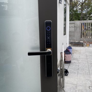 Khóa vân tay chống nước cửa nhôm xingfa, cửa sắt HUBERT HB CN I3 EU