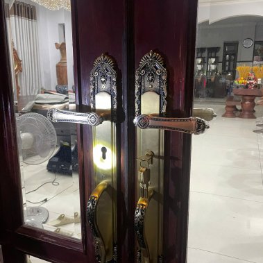 Khóa cửa chính Demax CL805 Brass đồng thau nguyên chất